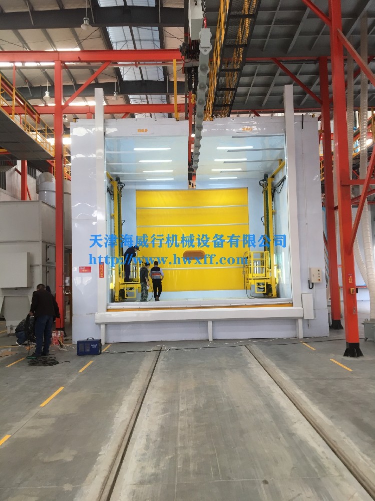 Super industrial equipment dusting room system